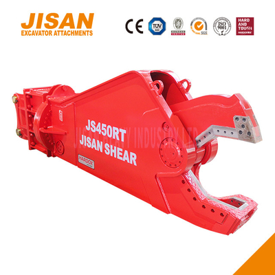 Quick Blade Replacement Scrap Material Cutting And Recovery With Teyun Tycs450rt Excavator Metal Shears