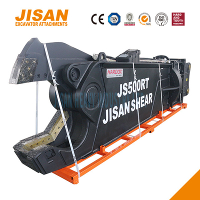 Quick Blade Replacement Scrap Material Cutting And Recovery With Teyun Tycs450rt Excavator Metal Shears