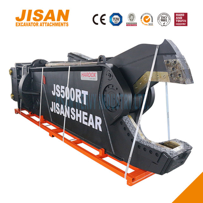 Quick Blade Replacement Scrap Material Cutting And Recovery With Teyun Tycs450rt Excavator Metal Shears
