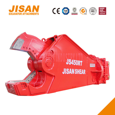 Quick Blade Replacement Scrap Material Cutting And Recovery With Teyun Tycs450rt Excavator Metal Shears