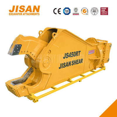 Quick Blade Replacement Scrap Material Cutting And Recovery With Teyun Tycs450rt Excavator Metal Shears