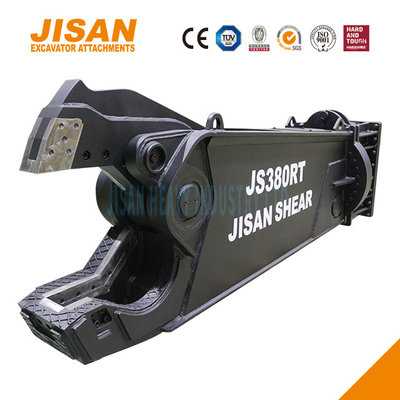 360 Degree Hydraulic Rotation Excavator Metal Shears For Scrap Material Recovery