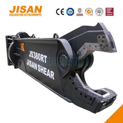 360 Degree Hydraulic Rotation Excavator Metal Shears For Scrap Material Recovery