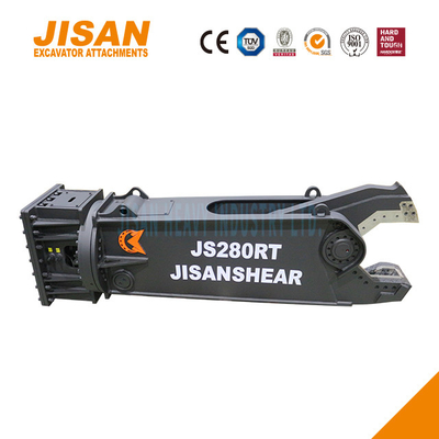 360 Degree Rotation Hydraulic Excavator Metal Shears For Scrap Material Recovery In Industrial Demolition Sites