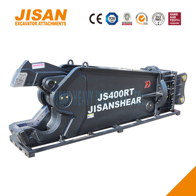360 Degree Rotation Hydraulic Excavator Metal Shears For Scrap Material Recovery In Industrial Demolition Sites