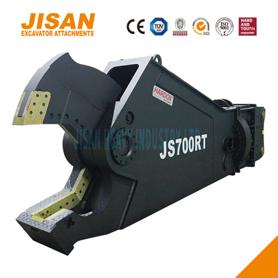 JS800RT Excavator Metal Shears Ideal For Heavy Duty Steel Cutting With 80-110 Ton Arm Installation