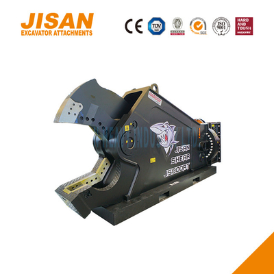 JS800RT Excavator Metal Shears Ideal For Heavy Duty Steel Cutting With 80-110 Ton Arm Installation