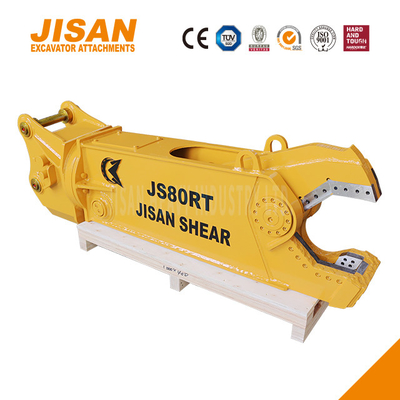 Hydraulic Shears For Cutting And Recovery Of Scrap Materials On Industrial Demolition Sites With 360 Degree Rotation