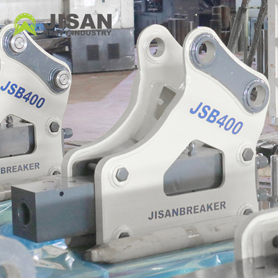 Best Mini Excavator Skid Steer Backhoe Loader Chisel 68mm Hydraulic Side Top Silent Box Rock Concrete Cement Breaker Hammer for Earthmoving Backhoe Jcb-3cx 3dx
