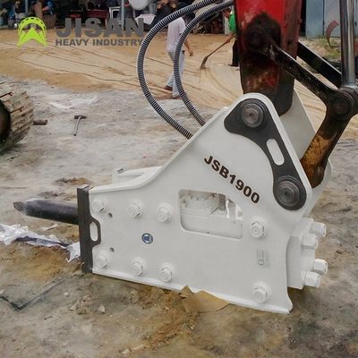 Hydraulic Rock Breaker with 160-180kg/cm2 Operating Pressure 150-190l/min Oil Flow and 350-500bpm Impact Rate for Excavators
