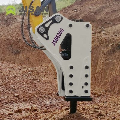 Hydraulic Rock Breaker with 160-180kg/cm2 Operating Pressure 150-190l/min Oil Flow and 350-500bpm Impact Rate for Excavators