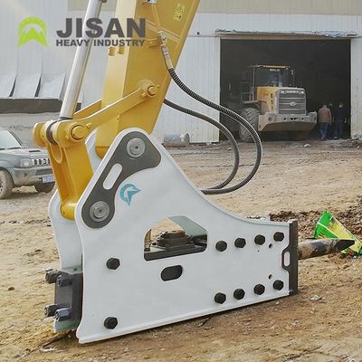 Hydraulic Rock Breaker with 160-180kg/cm2 Operating Pressure 150-190l/min Oil Flow and 350-500bpm Impact Rate for Excavators