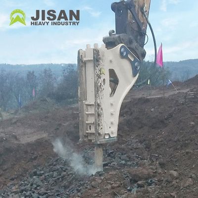 Hydraulic Rock Breaker with 160-180kg/cm2 Operating Pressure 150-190l/min Oil Flow and 350-500bpm Impact Rate for Excavators
