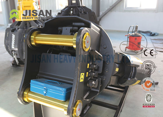 JISAN Excavator Metal Shears With 360 Deg Hydraulic Rotation Motor Strong Power And Long Durability