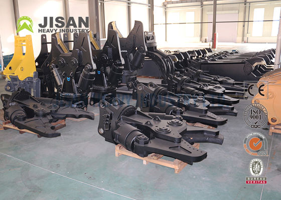 JISAN Excavator Metal Shears With 360 Deg Hydraulic Rotation Motor Strong Power And Long Durability