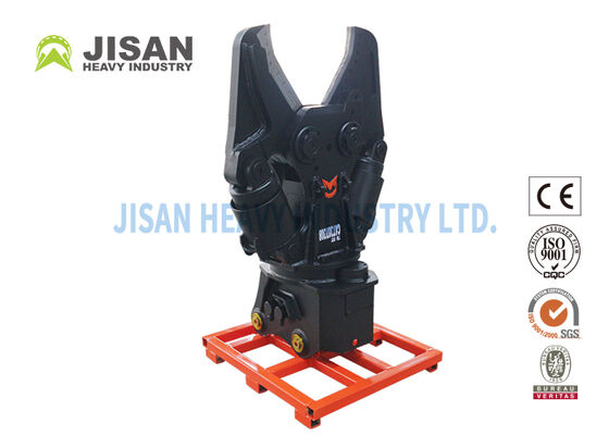 Excavator Metal Shears With 360 Degree Hydraulic Rotation And Replaceable Blade For Demolition And Recycling Operations