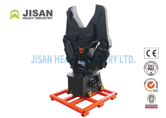 Excavator Metal Shears With 360 Degree Hydraulic Rotation And Replaceable Blade For Demolition And Recycling Operations