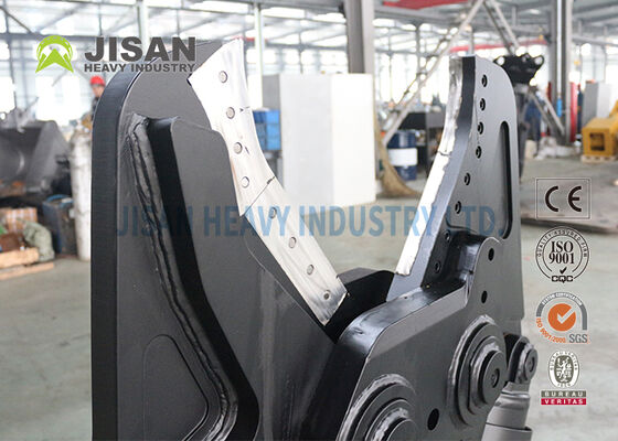Excavator Metal Shears With 360 Degree Hydraulic Rotation And Replaceable Blade For Demolition And Recycling Operations