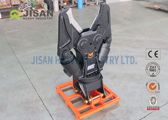 Excavator Metal Shears With 360 Degree Hydraulic Rotation And Replaceable Blade For Demolition And Recycling Operations