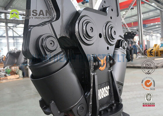 Excavator Metal Shears With 360 Degree Hydraulic Rotation And Replaceable Blade For Demolition And Recycling Operations