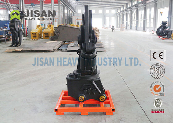 Excavator Metal Shears With 360 Degree Hydraulic Rotation And Replaceable Blade For Demolition And Recycling Operations