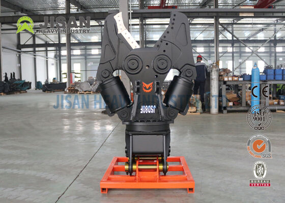 Excavator Metal Shears With 360 Degree Hydraulic Rotation And Replaceable Blade For Demolition And Recycling Operations