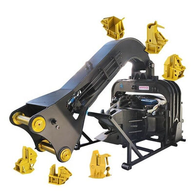 10 Meters Hose Length Excavator Rock Breaker Compatible with 1 to 100 Ton Excavators Noise Level Does Not Exceed 105 DBA