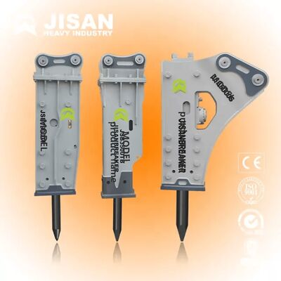 Width 12 Meters Excavator Rock Crusher Hydraulic Power Source Optimized for Energy Saving and Reduced Operational Costs