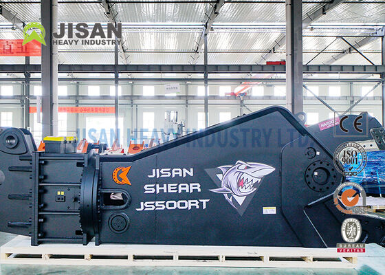 Heavy Duty Excavator Metal Shears For Cutting Ferrous Metals Aluminum Scrap And Industrial Demolition Material Processing