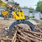 Excavator Log Grab Certified Hydraulic Log Grapple For Mini Digger