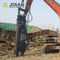 Excavator Attachment Hydraulic Demolition Shear For Waste Vehicles Dismantling