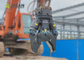 Demolition Hydraulic Scrap Shear Steel Metal Cutter For Small Hitachi Excavator