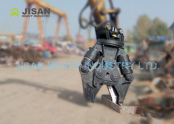 Demolition Hydraulic Scrap Shear Steel Metal Cutter For Small Hitachi Excavator