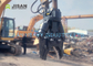 Demolition Hydraulic Scrap Shear Steel Metal Cutter For Small Hitachi Excavator