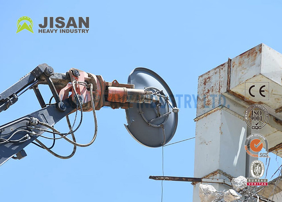 Double Cylinder Hydraulic Rotating Excavator Concrete Shear