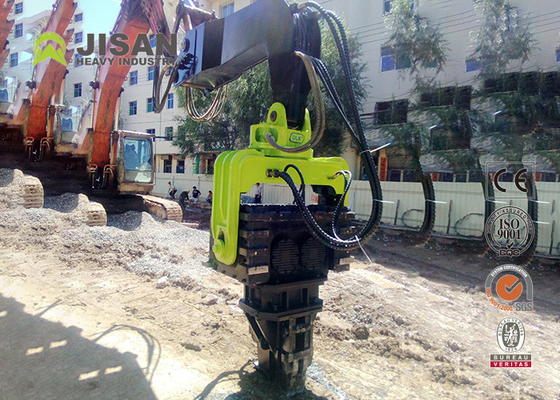 Excavator Pile Hammer Attachments Vibratory Hammer Sheet Piling Driver