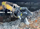 360 Degree Rotating Demolition Shear for 10-18 Ton Excavator