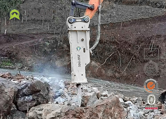 Hydraulic Breaker Diaphragm Hammer Sb202 Sb200 Indeco Hp2000 Hp3000 Hp4000 Front Cover Bend