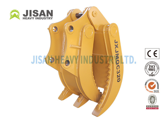 Wb93 Excavator With Small Rock Grapple,Mechanical Grapple With Good Price