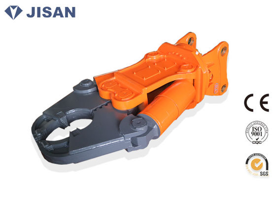 Double Cylinder Excavator Metal Shears 360 Degree Hydraulic Rotation Motor
