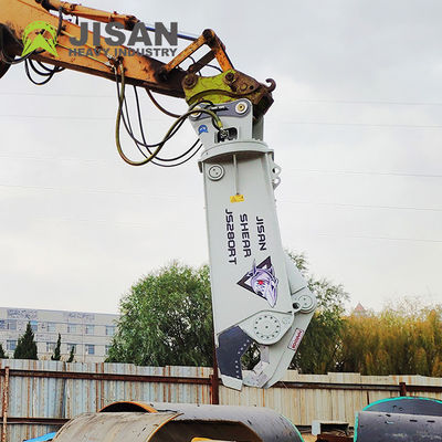 Demolition Equipment Sk460 Excavator Hydraulic Shear To Cut Iron Steel
