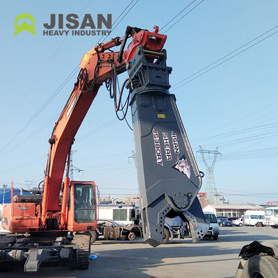 Excavator Attachment Hydraulic Demolition Shear For Waste Vehicles Dismantling