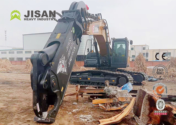 Metal Demolition Hydraulic Scrap Shear For 20 Tons Excavator